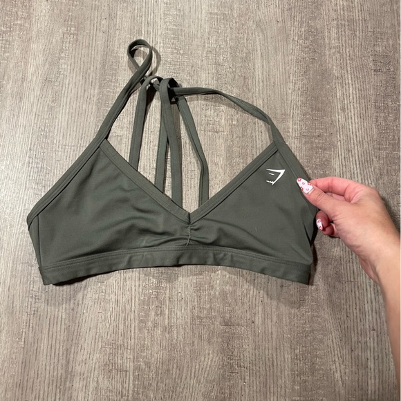 Gymshark Other - Gymshark Minimal SportsBra - Olive Green